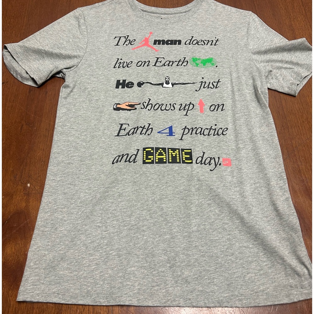 Jordan shirt size medium, almost new